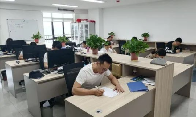 商丘明德合伙企业组织员工安全常识和业务考核(图2)